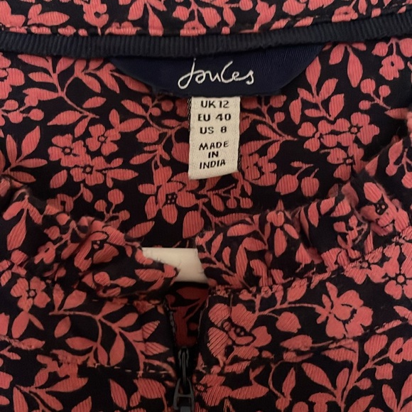 Joules Women Dress Size 8 3/4 Sleeve Round Neck - Picture 3 of 6